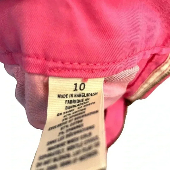 American Eagle Hot Pink Stretch Shorts Cotton - Picture 3 of 7